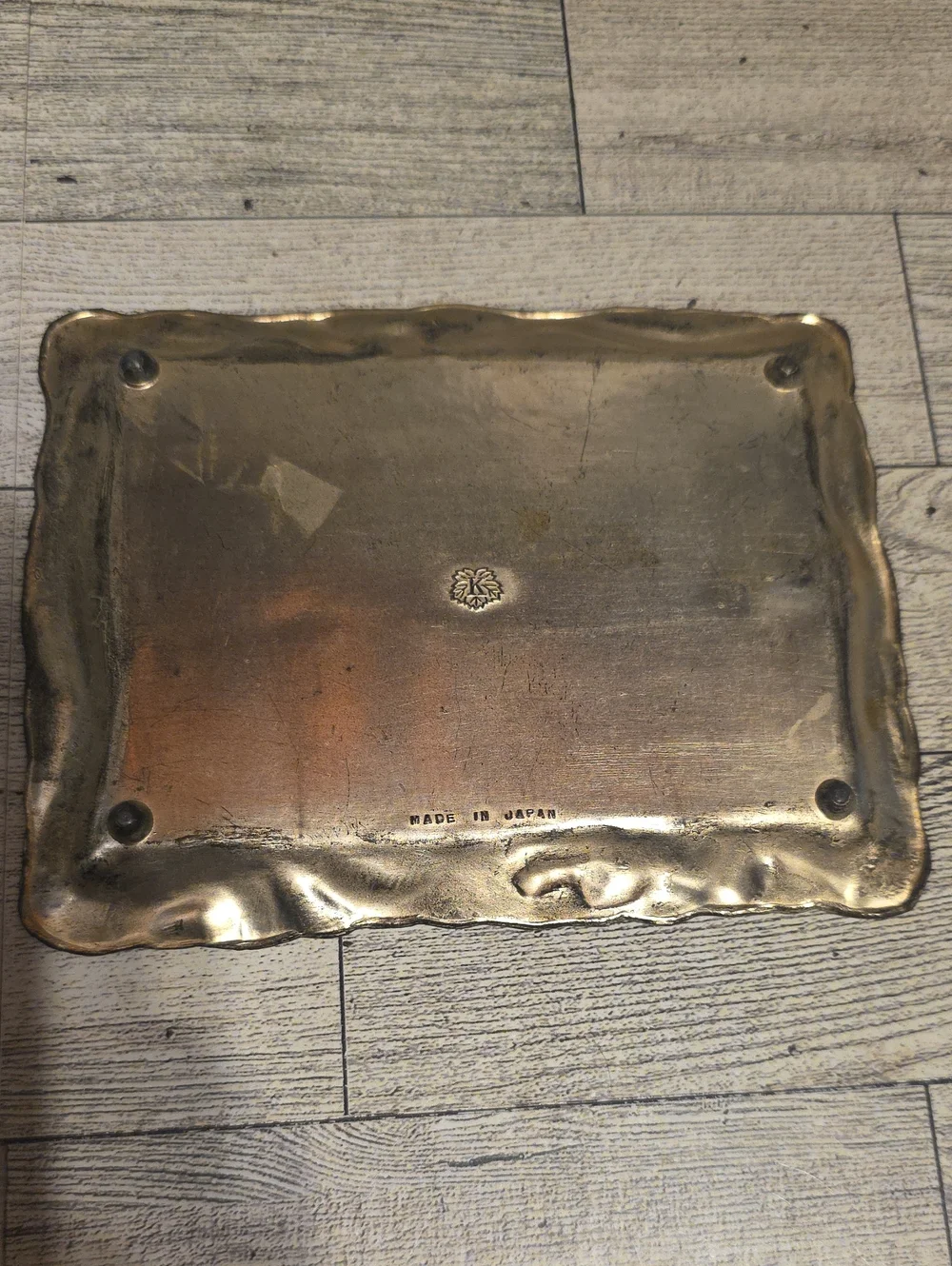 Vintage Decorative Metallic Dish -silver Finish